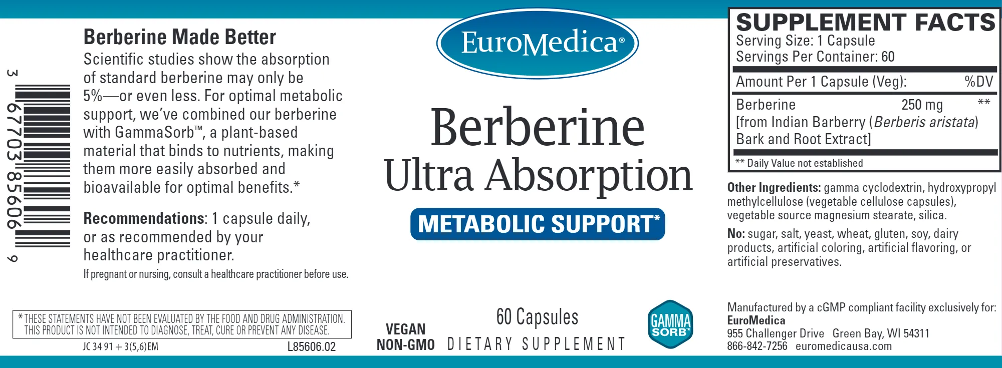 Berberine Ultra Absorb